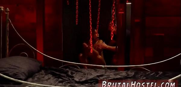  Red head bdsm cage and virtual sex for women Poor little Jade